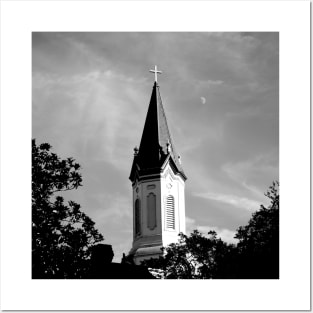 Steeple and the Moon Posters and Art